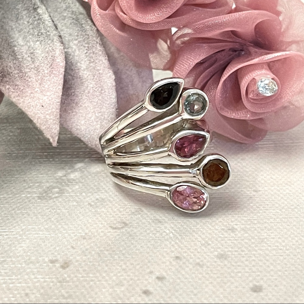 Tourmaline Multi- Color Ring